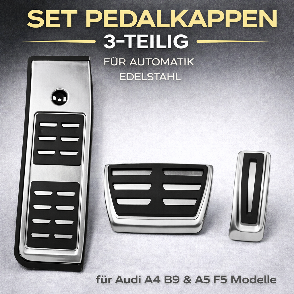 automatikgetriebe pedale Sport Edelstahl Pedale Audi A4 B9 & A5 F5 – Automatik/Schaltgetriebe – RADBOXX