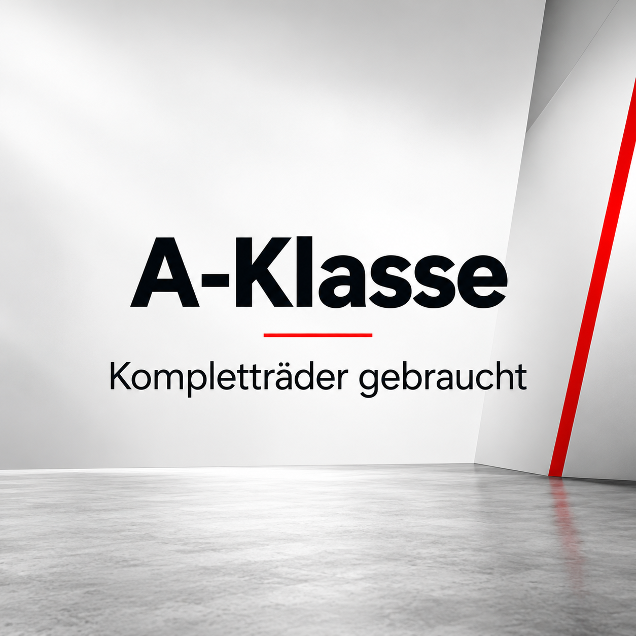 Mercedes A-Klasse Kompletträder gebraucht