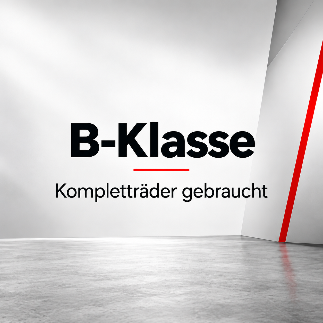 Mercedes B-Klasse Kompletträder gebraucht