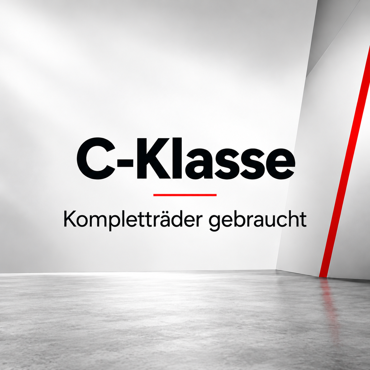 Mercedes C-Klasse Kompletträder gebraucht