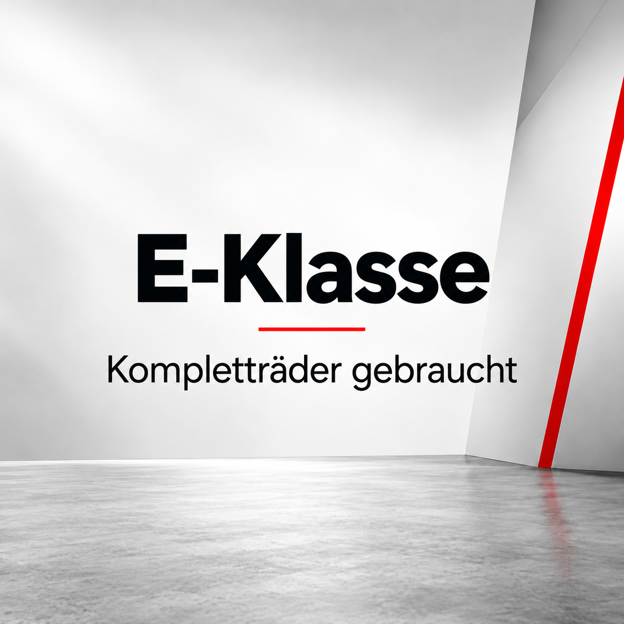 Mercedes E-Klasse Kompletträder gebraucht