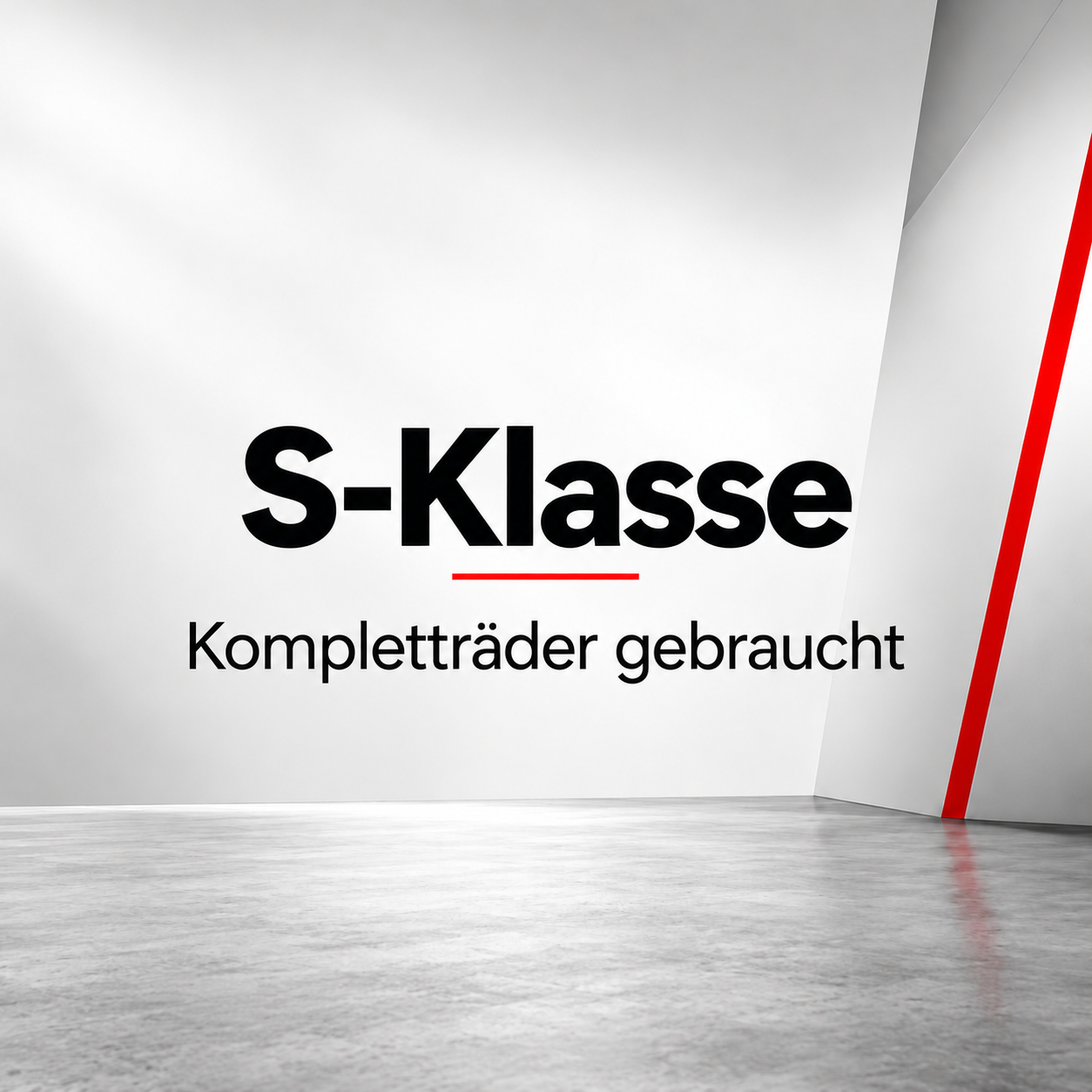 Mercedes S-Klasse Kompletträder gebraucht