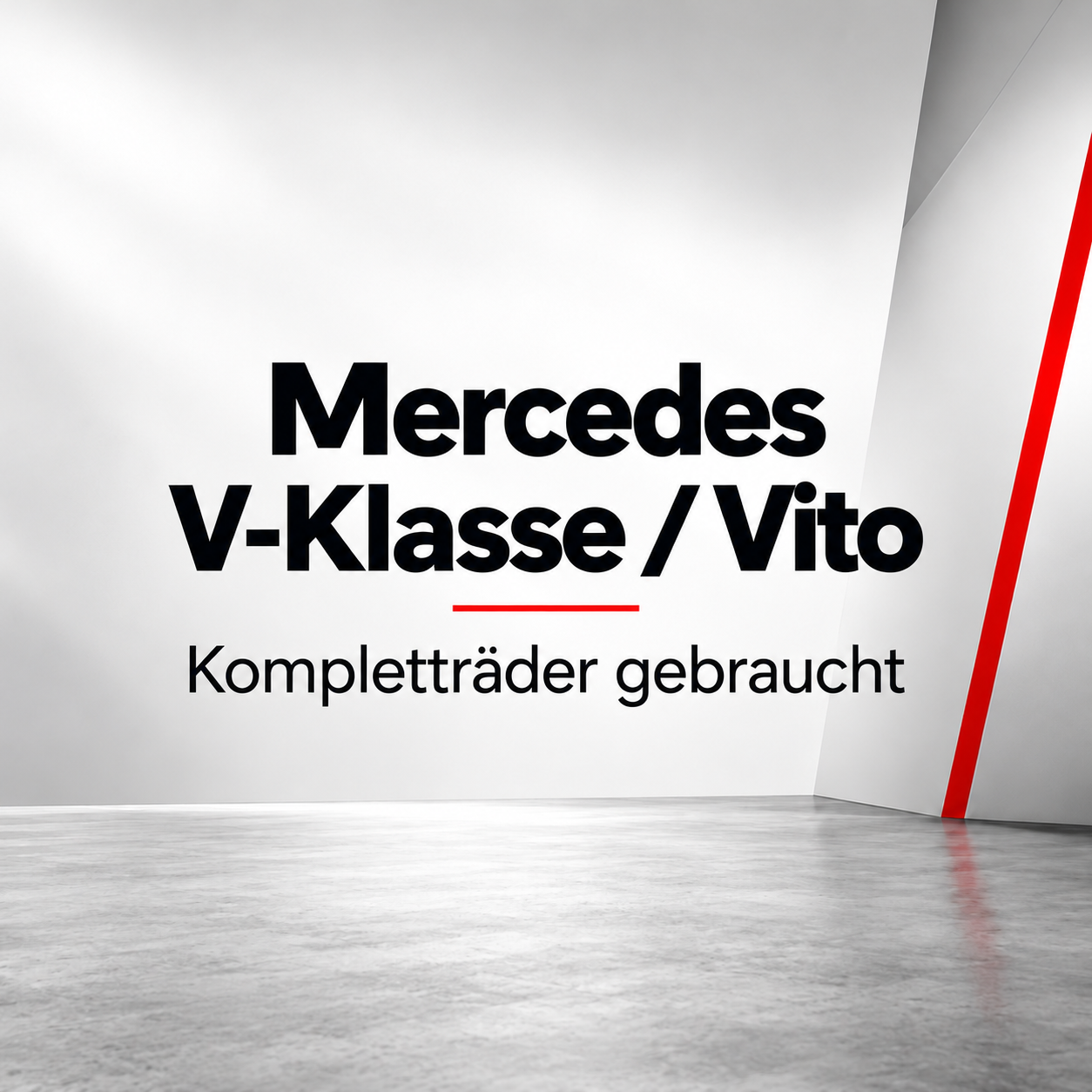 Mercedes V-Klasse & Vito Kompletträder gebraucht