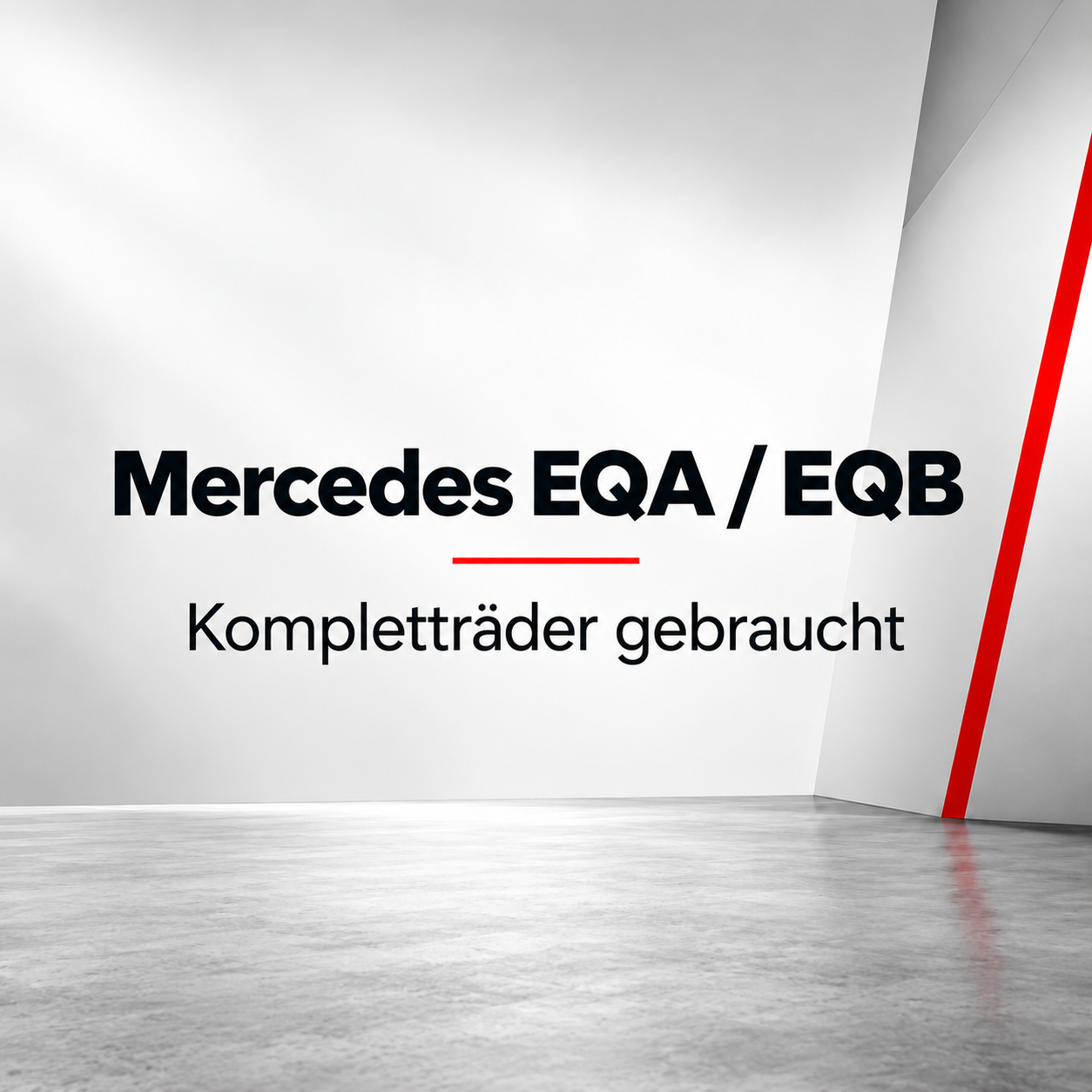 Mercedes EQA & EQB Kompletträder gebraucht