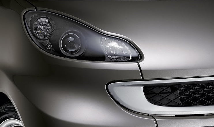 SET Scheinwerfer L+R schwarz / black für Smart 451 ForTwo Brabus