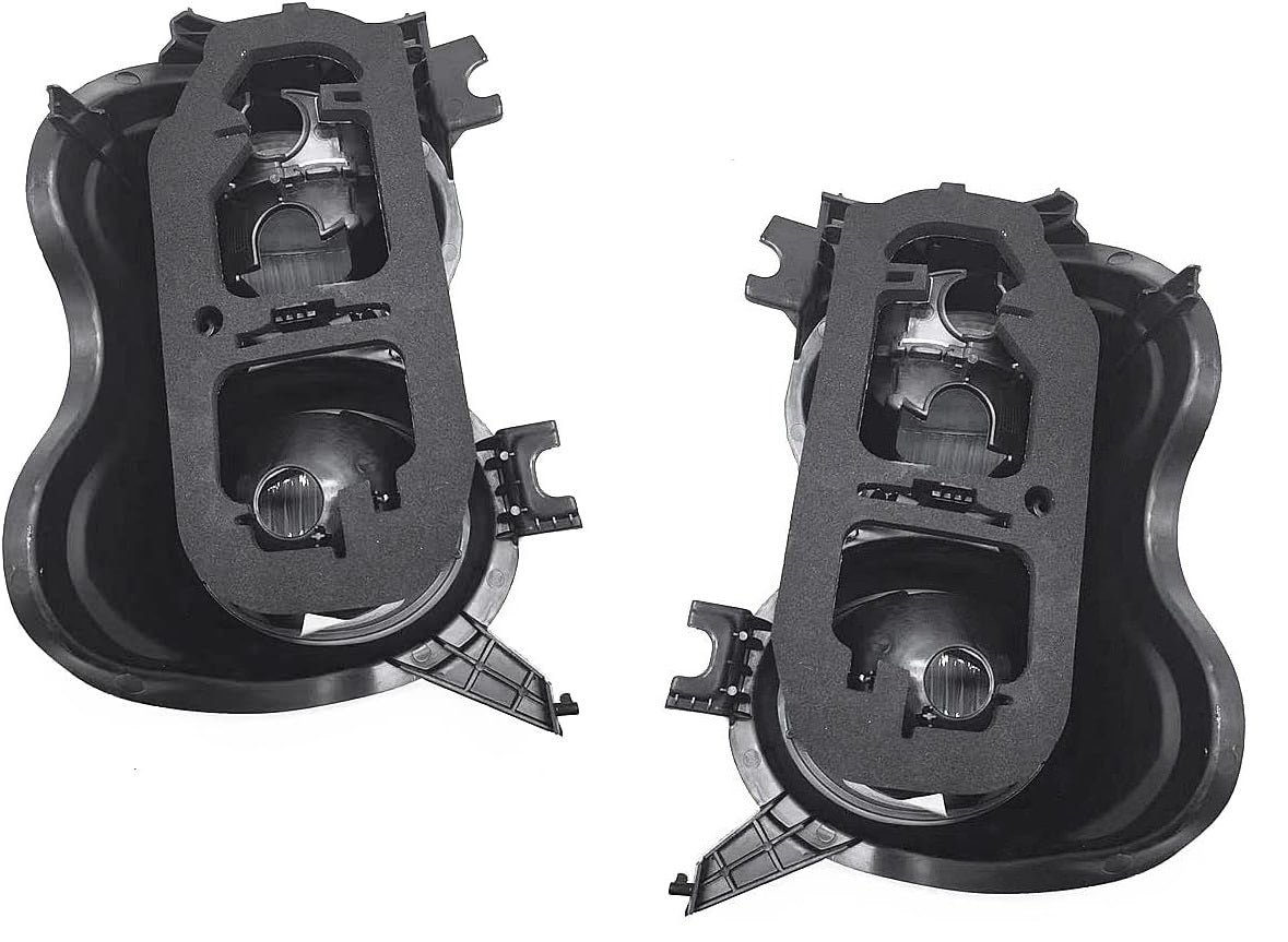 NEU SET Rückleuchten Heckleuchten L+R schwarz / black smoke für Smart 451 ForTwo Brabus