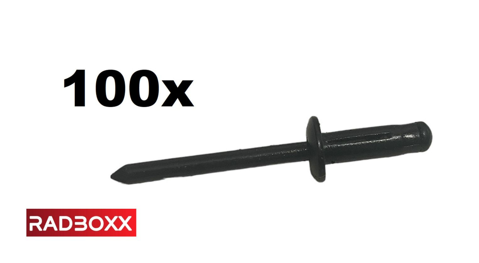 100x Clips Alu Spreiznieten Blindnieten Befestigung für MERCEDES-BENZ AMG SMART BMW AUDI VW