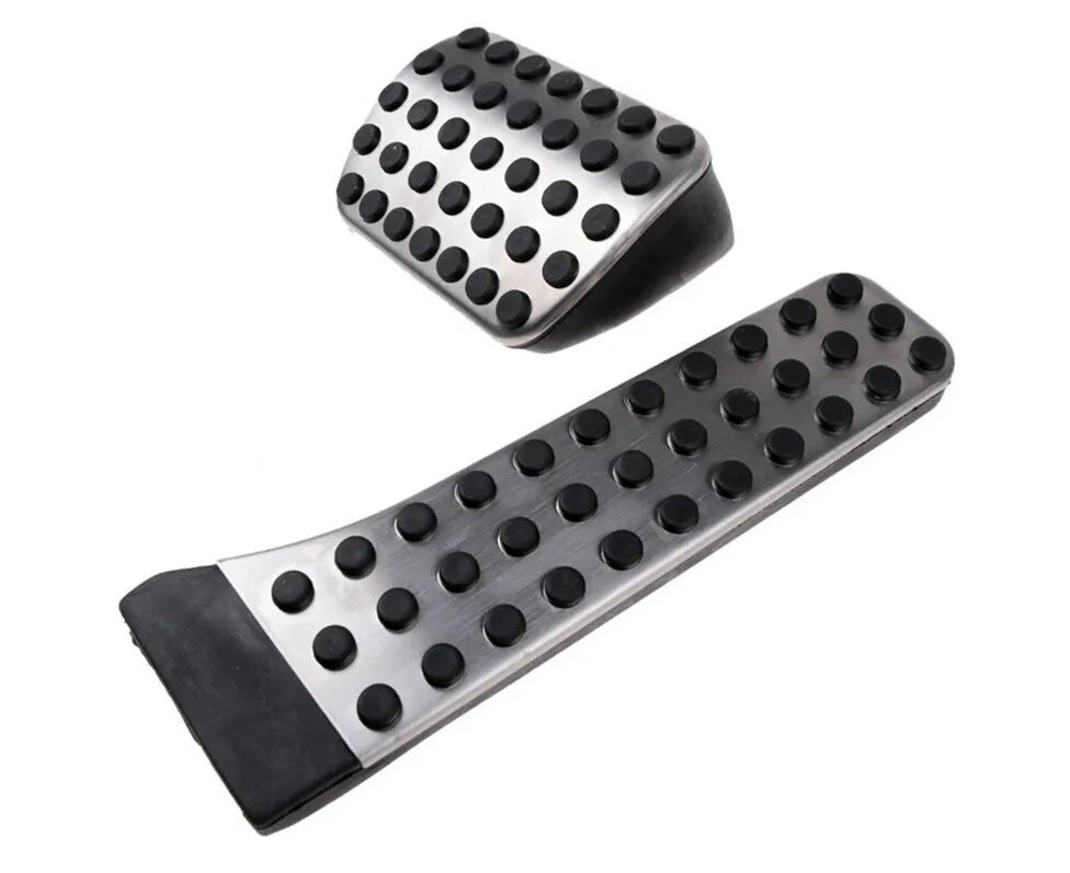 Sport Edelstahl Pedale für Mercedes Fahrzeuge S-Klasse W222 + S-Klasse Coupe C217 + Cabrio A217 AMG