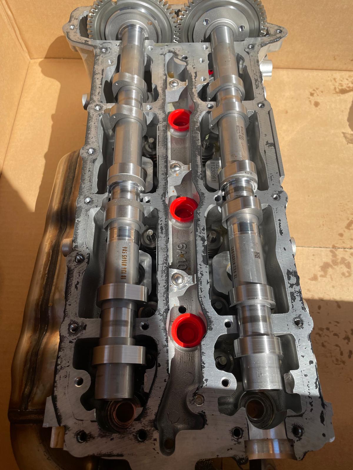 ✅NEW CYLINDER HEAD A6420100721 ​​OM642 3.0 CDI 350 COMPLETE LEFT MANIFOLD