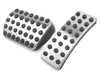 ✅ Sport stainless steel pedals pedal pads pedal caps for Mercedes ML W164 W166 GLE W166 C292 Coupe GL GLS X166 AMG vehicles with automatic transmission