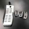 ✅Sport stainless steel pedals pedal caps for AUDI A6 4F C6 GEARBOX 4-piece S-Line RS