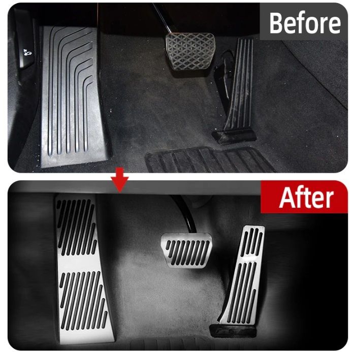 Sport Pedale Pedalkappen für BMW E46 E90 E91 E93 E87 E60 Z3 M Performance Automatik / Schaltung