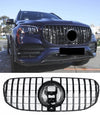 ✅RADIATOR GRILL GT PANAMERICANA FOR GLS X167 AMG BLACK FOR CAMERA