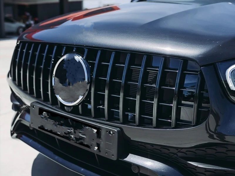 ✅GRILLE DE RADIATEUR GT PANAMERICANA POUR GLC X253 C253 À PARTIR DE 2019- AVEC LIGNE AMG ET POUR CAMÉRA