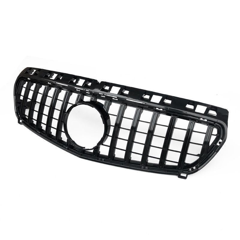 ✅ KÜHLERGRILL GRILL GT PANAMERICANA GT für A-Klasse W176 12-15 AMG SCHWARZ GLANZ