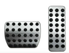 ✅ Sport stainless steel pedals pedal pads pedal caps for Mercedes A W177 CLA C118 X118 B W247 GLA H247 GLB X247 EQB