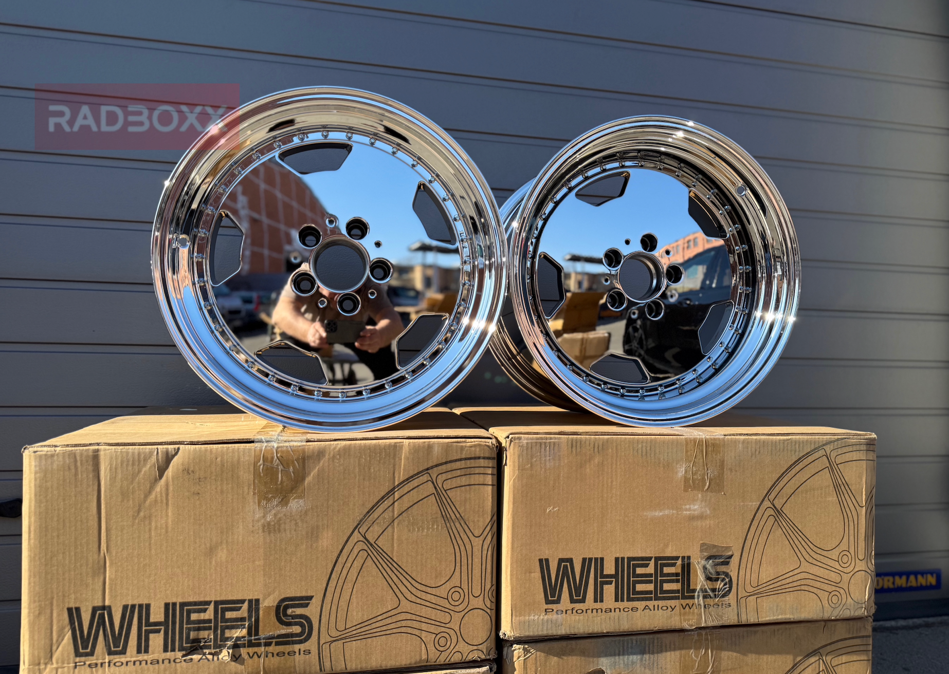✅AERO 3 CHROM Style Design Felgen Set 17 ZOLL für W124 W126 W201 R129 W140 W210 AMG