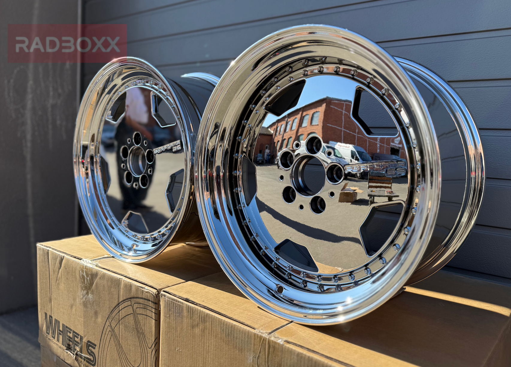✅AERO 3 CHROM Style Design Felgen Set 18 ZOLL für W124 W126 W201 R129 W140 W210 AMG