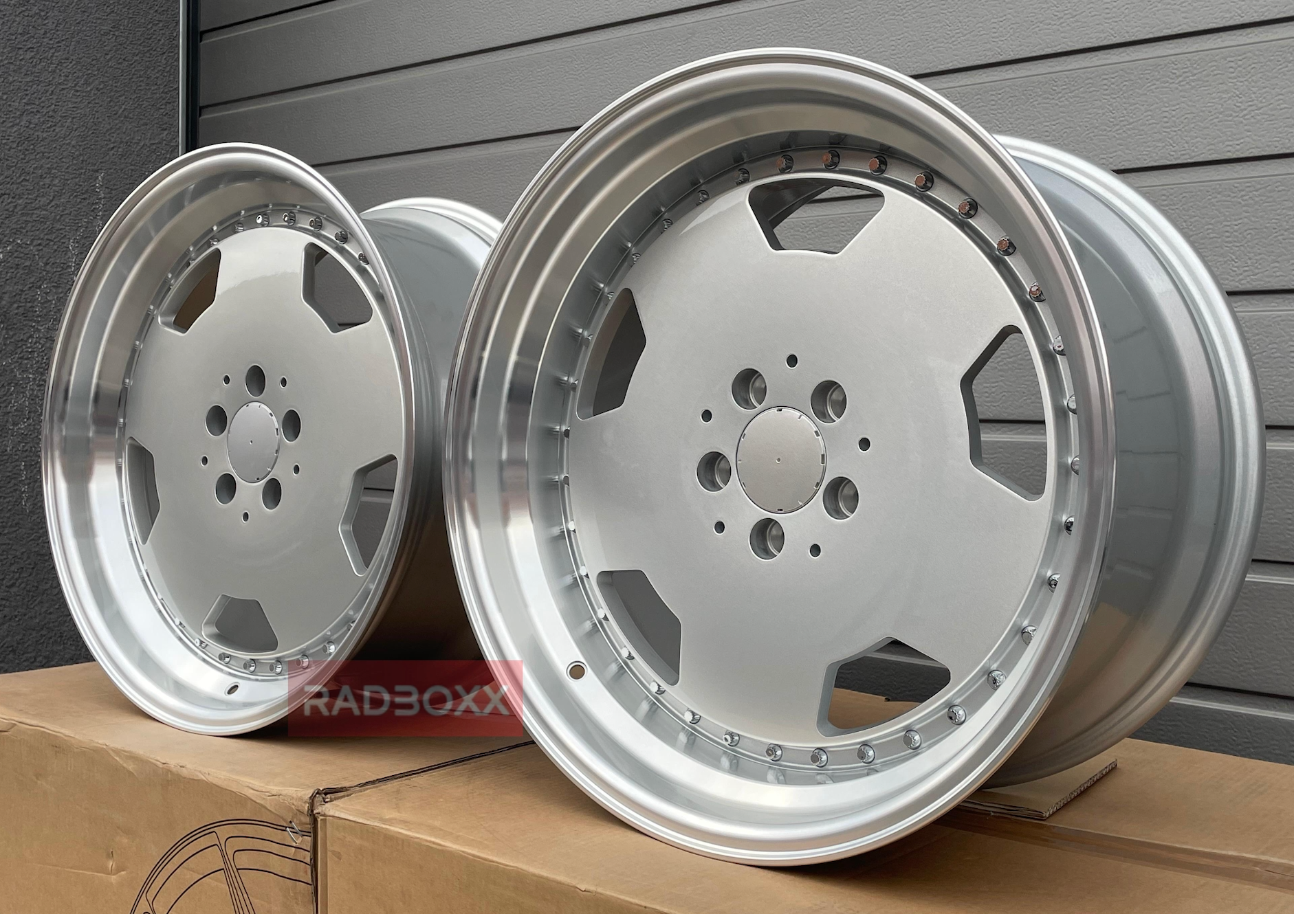 AERO 3 Style Design Felgen Set 19 ZOLL (8,5/10) für E500 W126 C126 R129 R230 W140 W210 AMG