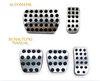 ✅ Sport stainless steel pedals pedal pads pedal caps for Mercedes Sprinter W906 W907 W910 AMG automatic / switch