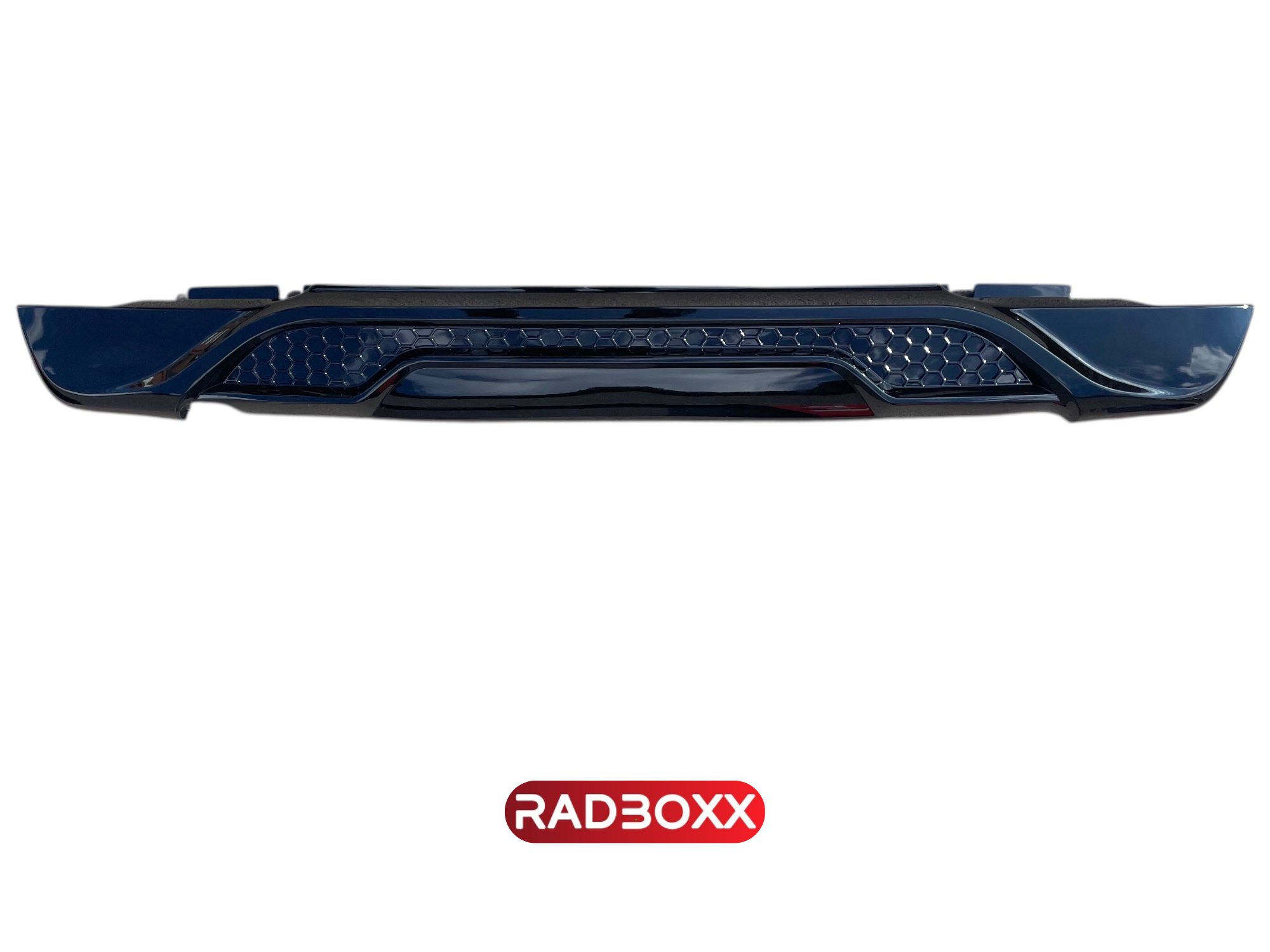 Rear diffuser for Smart 453, also Brabus TailorMade + EQ vehicles, black CA7L