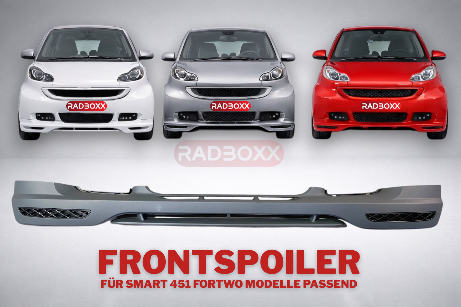 Front lip for Smart 453 ForTwo Brabus | painted & unpainted
