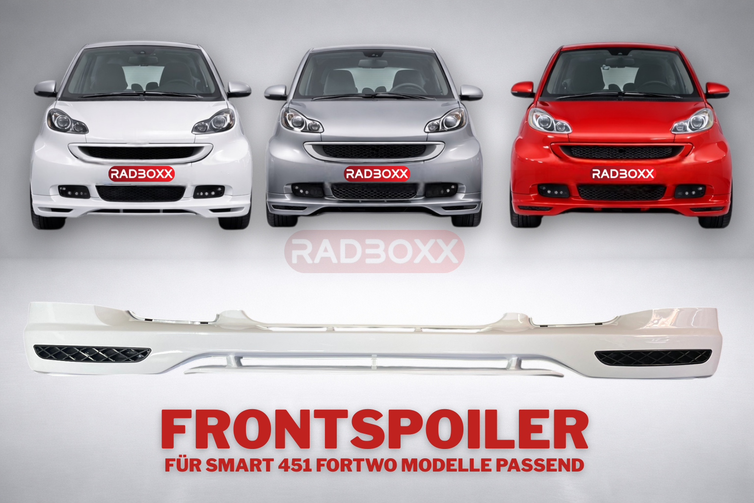 Front lip for Smart 453 ForTwo Brabus | painted & unpainted