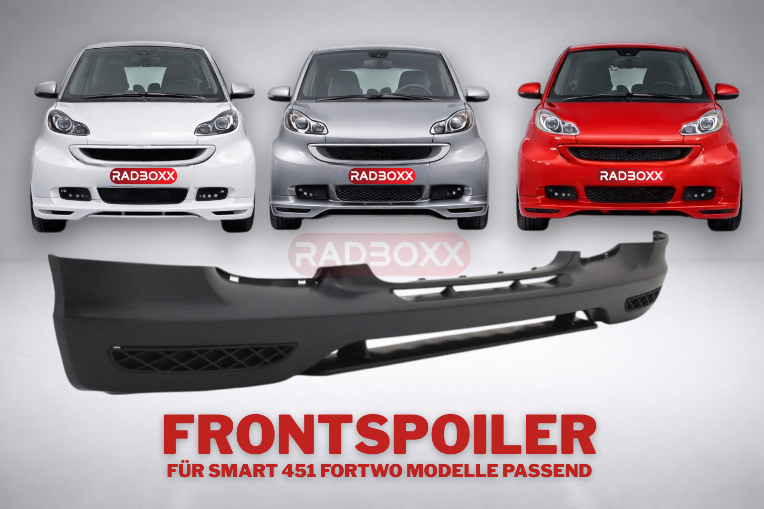 Front lip for Smart 453 ForTwo Brabus | painted & unpainted
