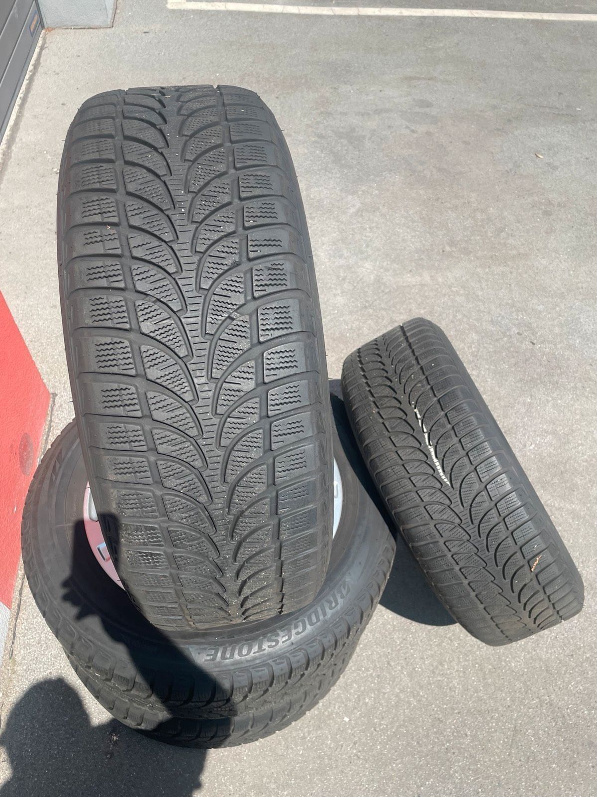 Original Mercedes GLC X253 C253 X761 Winterradsatz Kompletträder 18 Zoll A2534010800 – Originalfoto 4