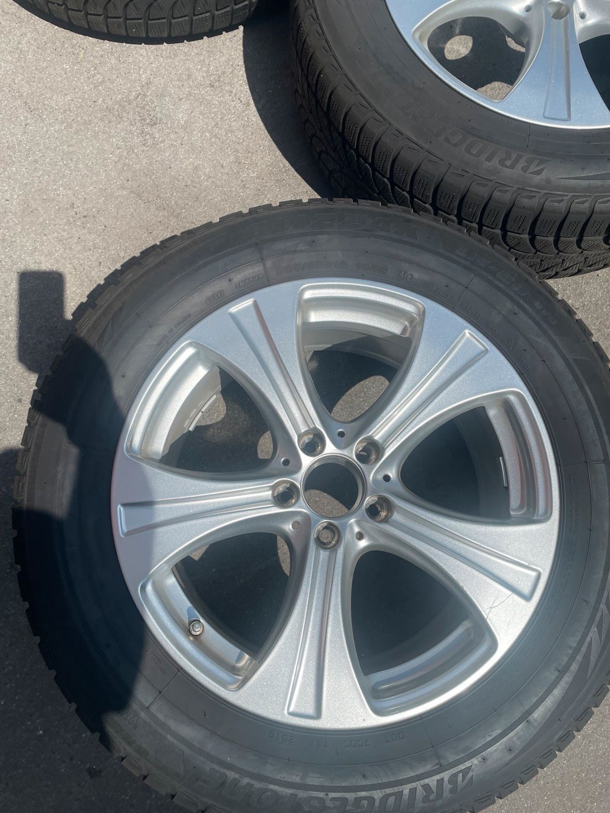 Original Mercedes GLC X253 C253 X761 Winterradsatz Kompletträder 18 Zoll A2534010800 – Originalfoto 6