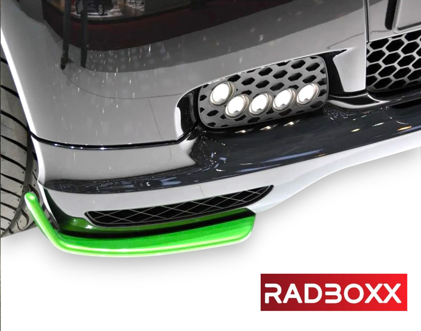 AERO Front-FLAPS seitlich vorne Spoiler für Smart 451 Brabus ForTwo + Tailor Made Fahrzeuge