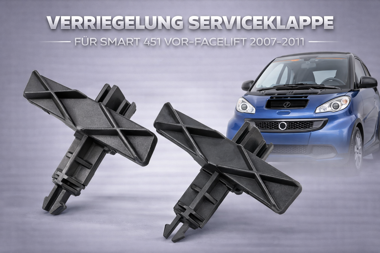 Locking mechanism for service hatch Smart 451 Fortwo 07-| 4517570301 ...
