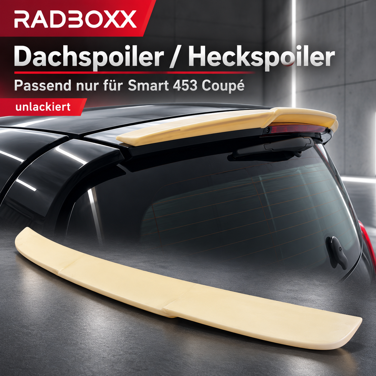 Smart 453 Coupe Dachspoiler auch Brabus passend