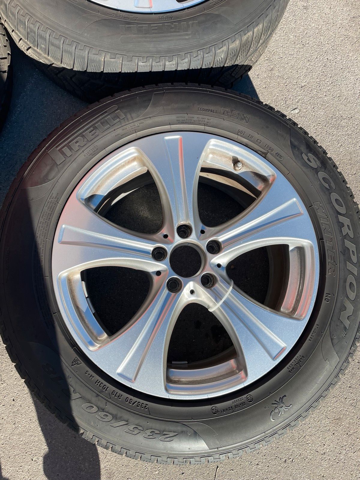 Original Mercedes GLC X253 C253 Winterradsatz Kompletträder 18 Zoll A2534010800 – Originalfoto 5