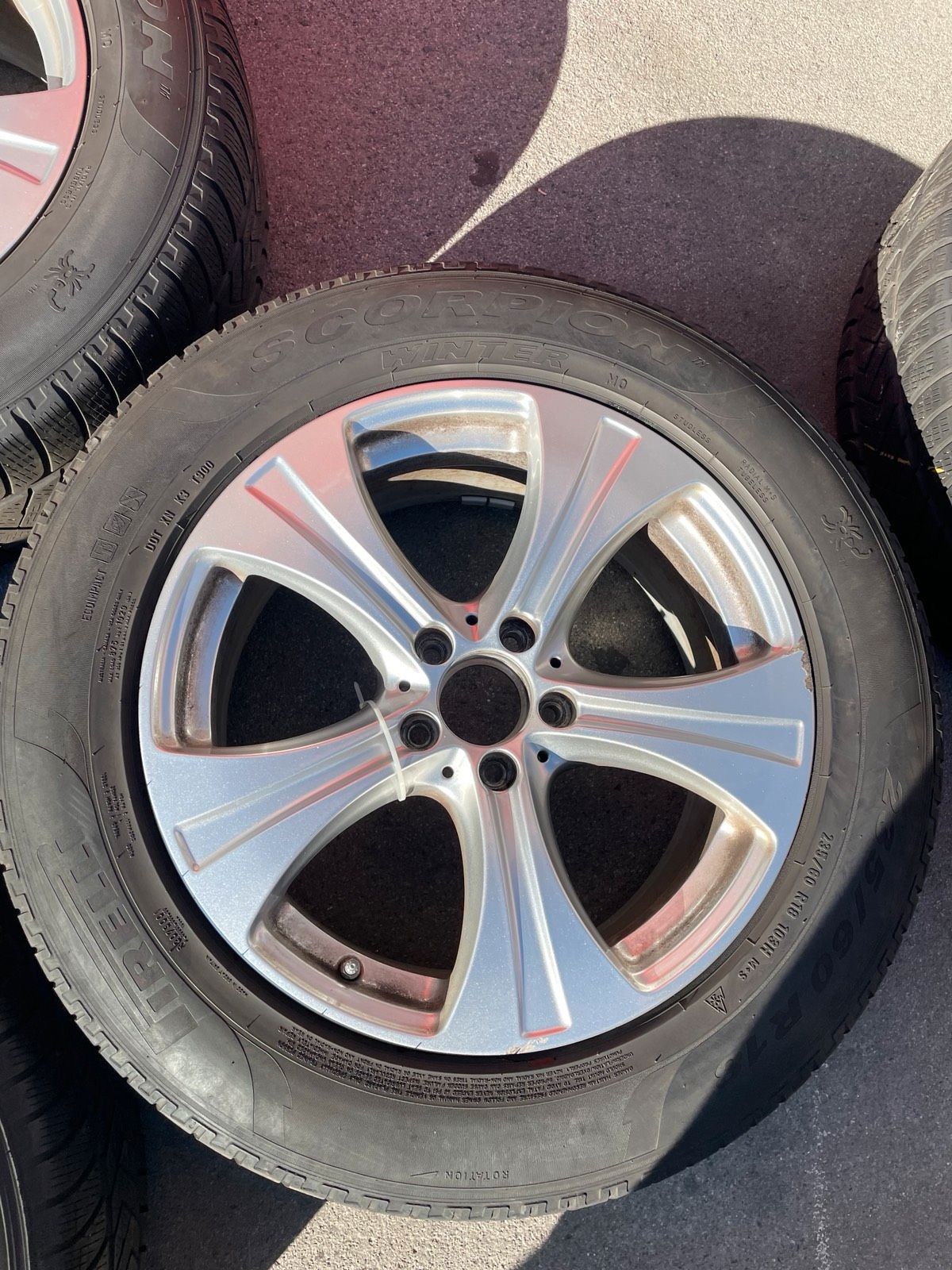Original Mercedes GLC X253 C253 Winterradsatz Kompletträder 18 Zoll A2534010800 – Originalfoto 7