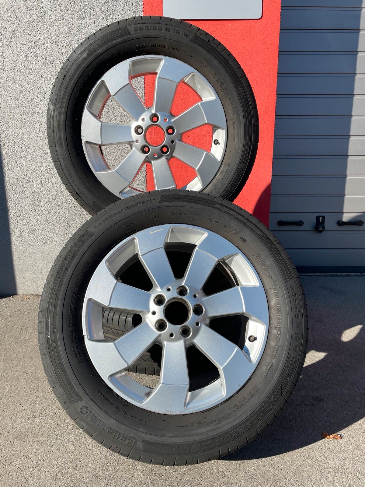 Original Mercedes AMG GLE W166 Sommerradsatz Kompletträder 18 Zoll A1664011602 – Originalfoto 2