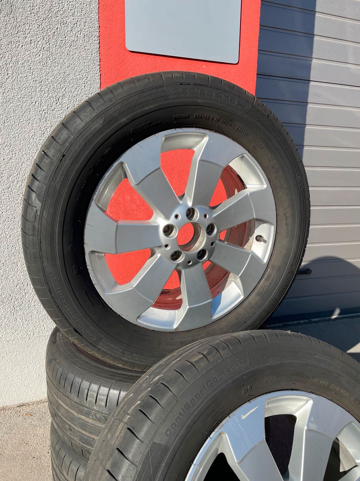 Original Mercedes AMG GLE W166 Sommerradsatz Kompletträder 18 Zoll A1664011602 – Originalfoto 3