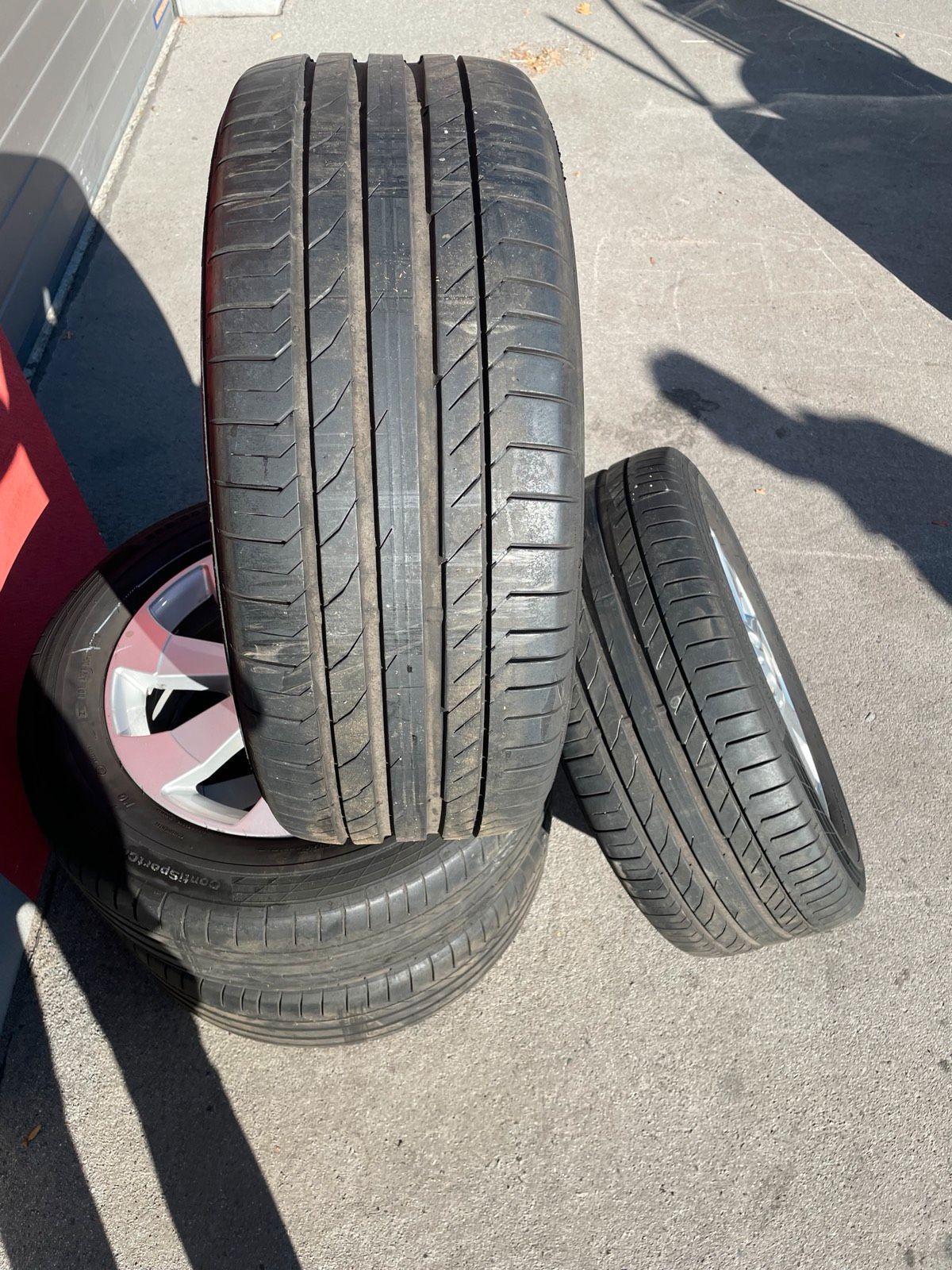 Original Mercedes AMG GLE W166 Sommerradsatz Kompletträder 18 Zoll A1664011602 – Originalfoto 4