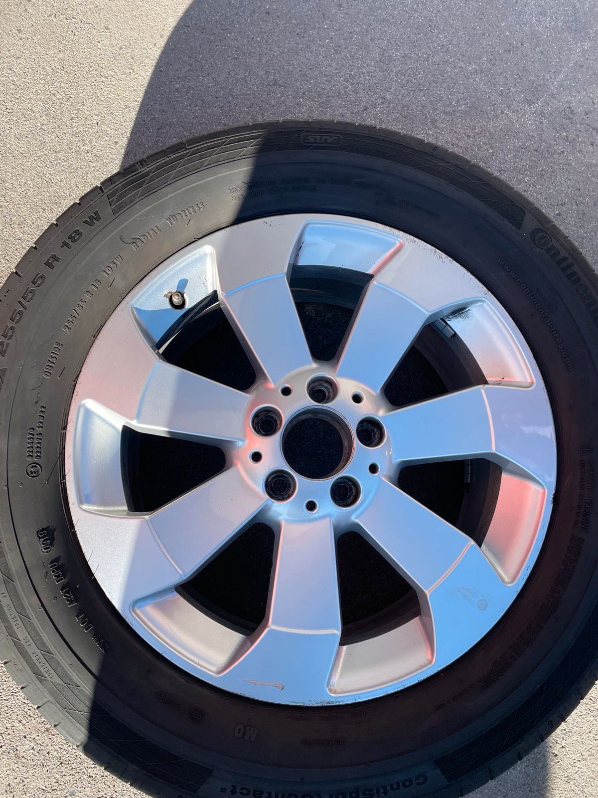 Original Mercedes AMG GLE W166 Sommerradsatz Kompletträder 18 Zoll A1664011602 – Originalfoto 6