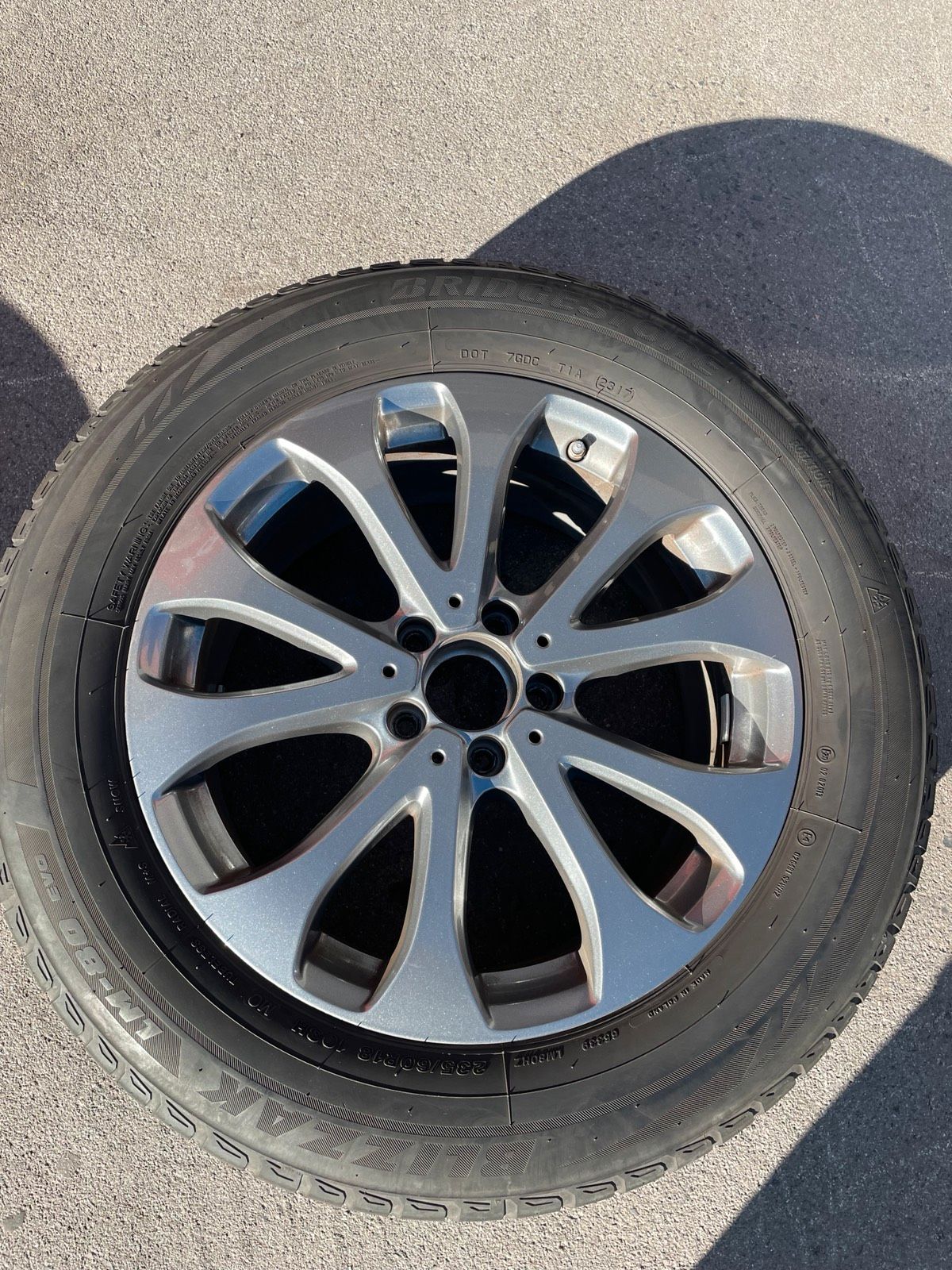 Original Mercedes GLC X253 C253 Winterradsatz Kompletträder 18 Zoll A2534011500 – Originalfoto 5