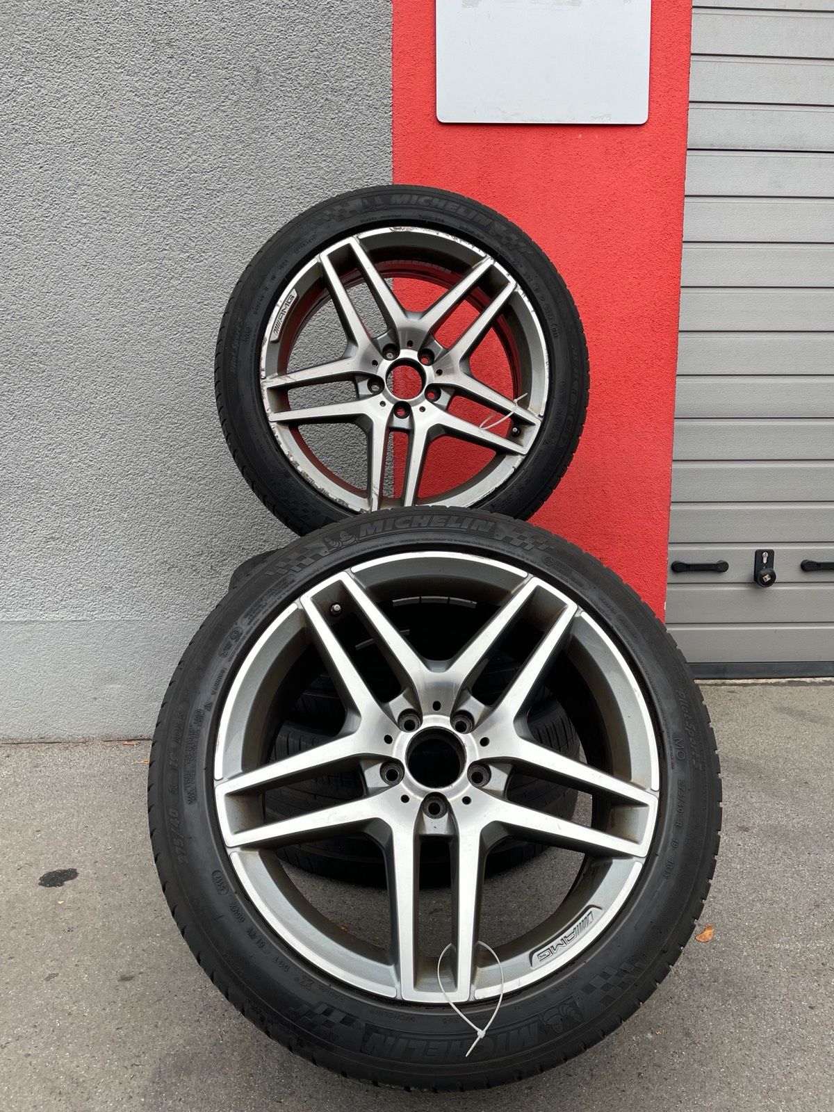 Original Mercedes AMG S-Klasse W222 C217 Winterradsatz Kompletträder 19 Zoll A2224010000/0100 – Originalfoto 2
