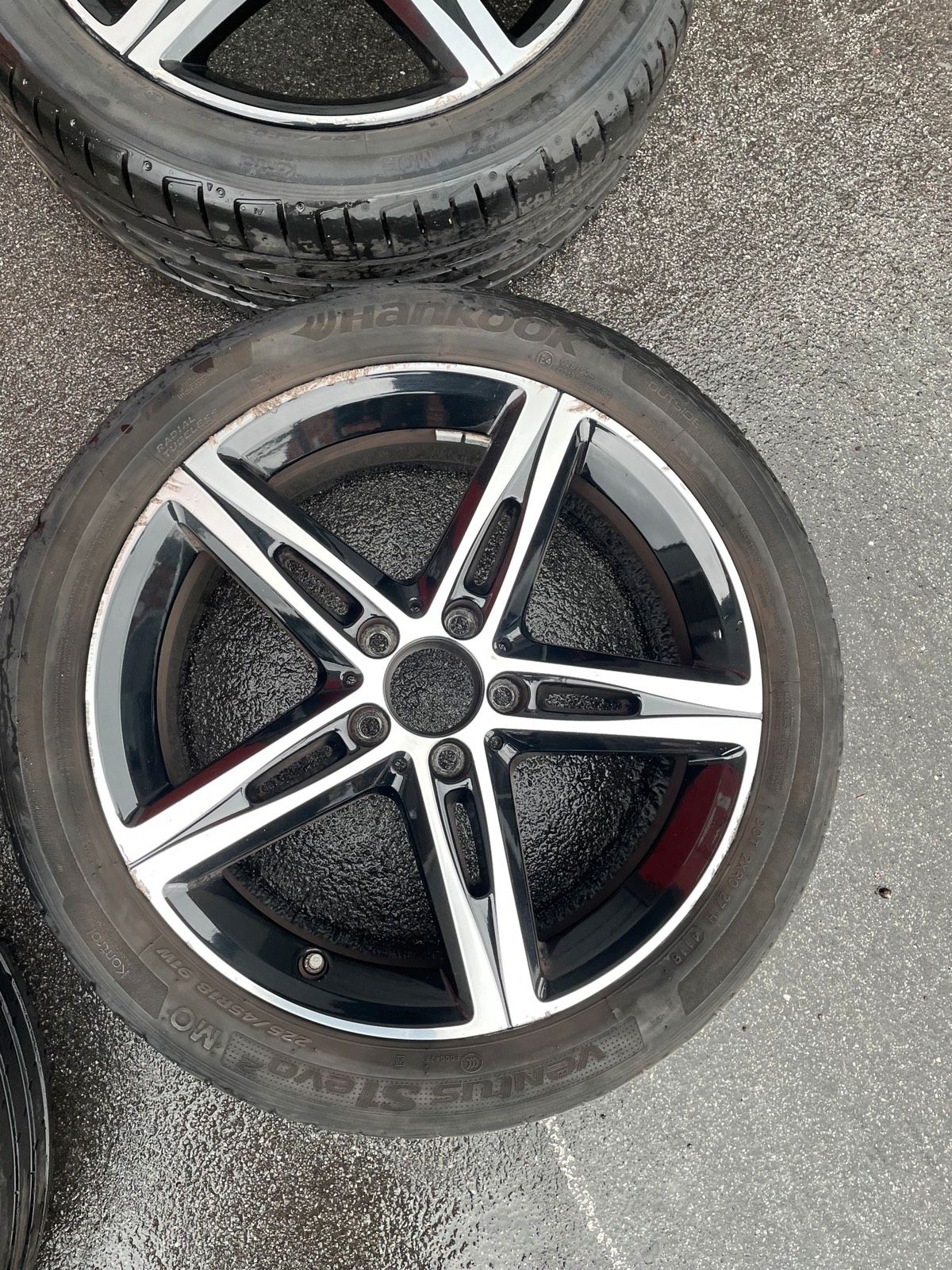 Original Mercedes A-Klasse B-Klasse CLA W177 C118 W247 X118 Sommerradsatz Kompletträder 18 Zoll A1774010700 – Originalfoto 7