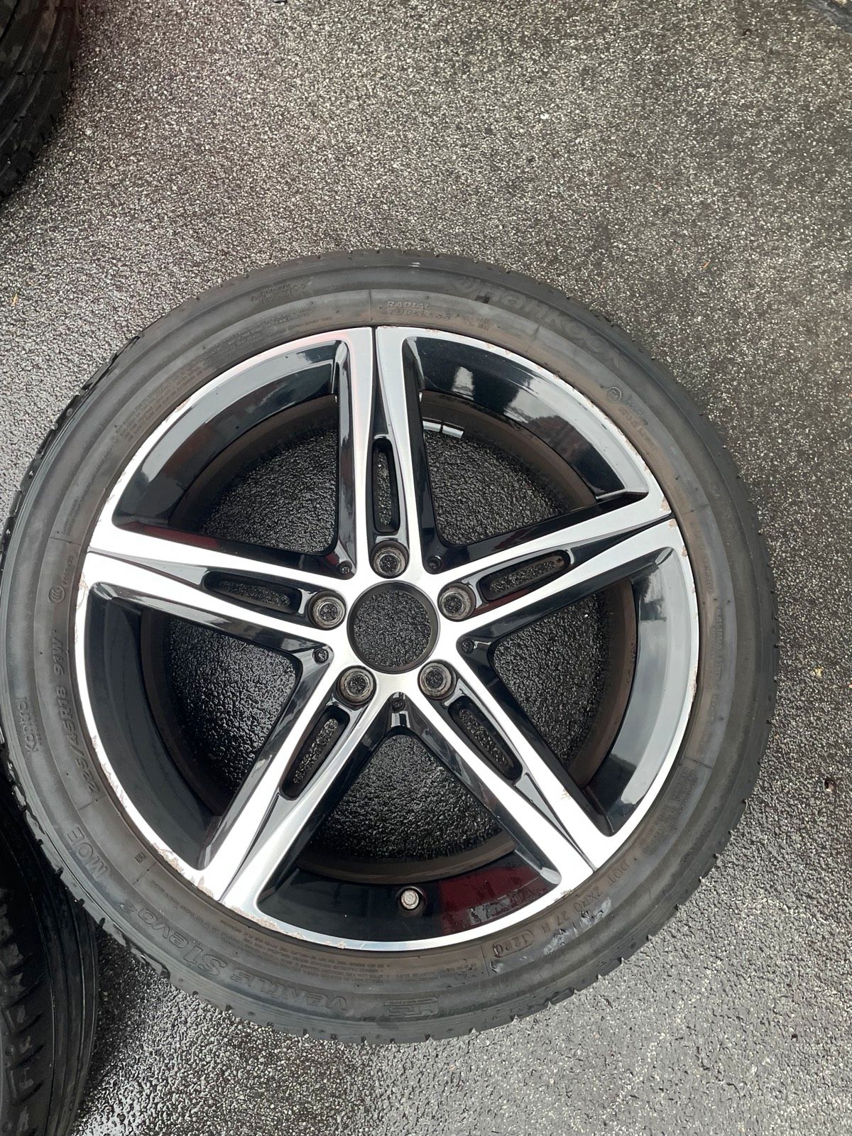 Original Mercedes A-Klasse B-Klasse CLA W177 C118 W247 X118 Sommerradsatz Kompletträder 18 Zoll A1774010700 – Originalfoto 8
