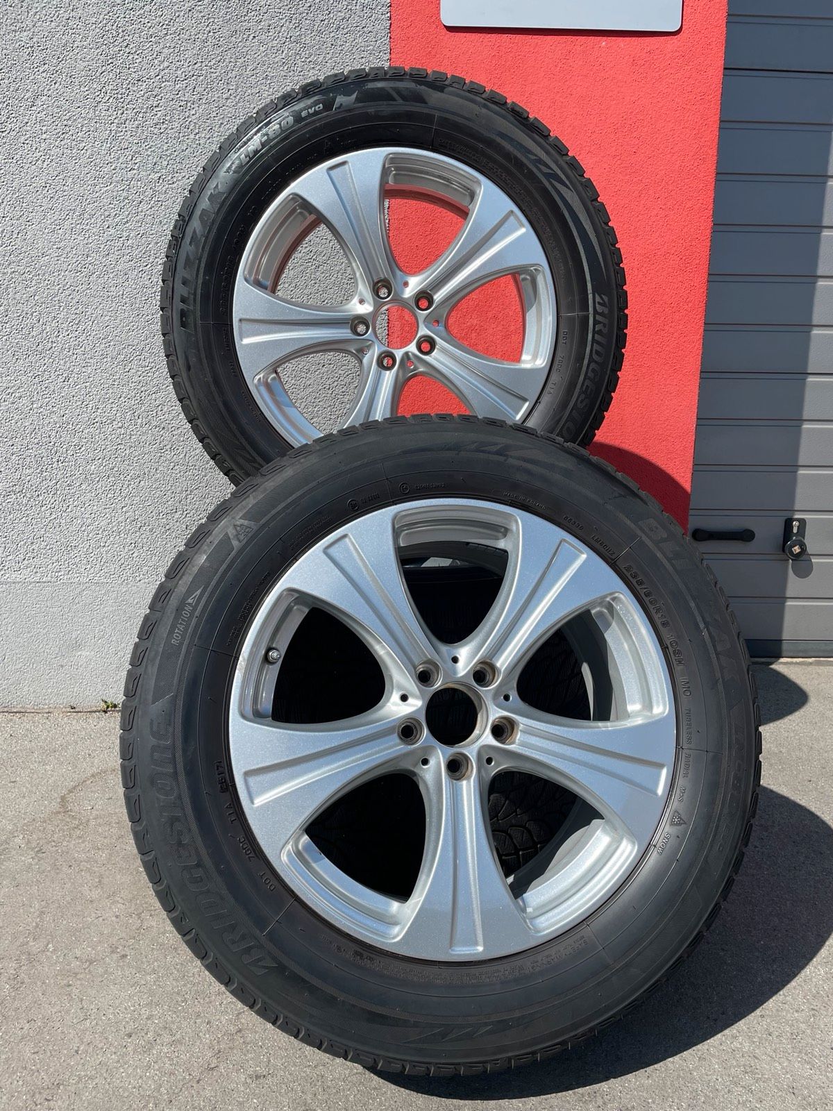 Original Mercedes GLC X253 C253 Winterradsatz Kompletträder 18 Zoll A2534010800 – Originalfoto 2