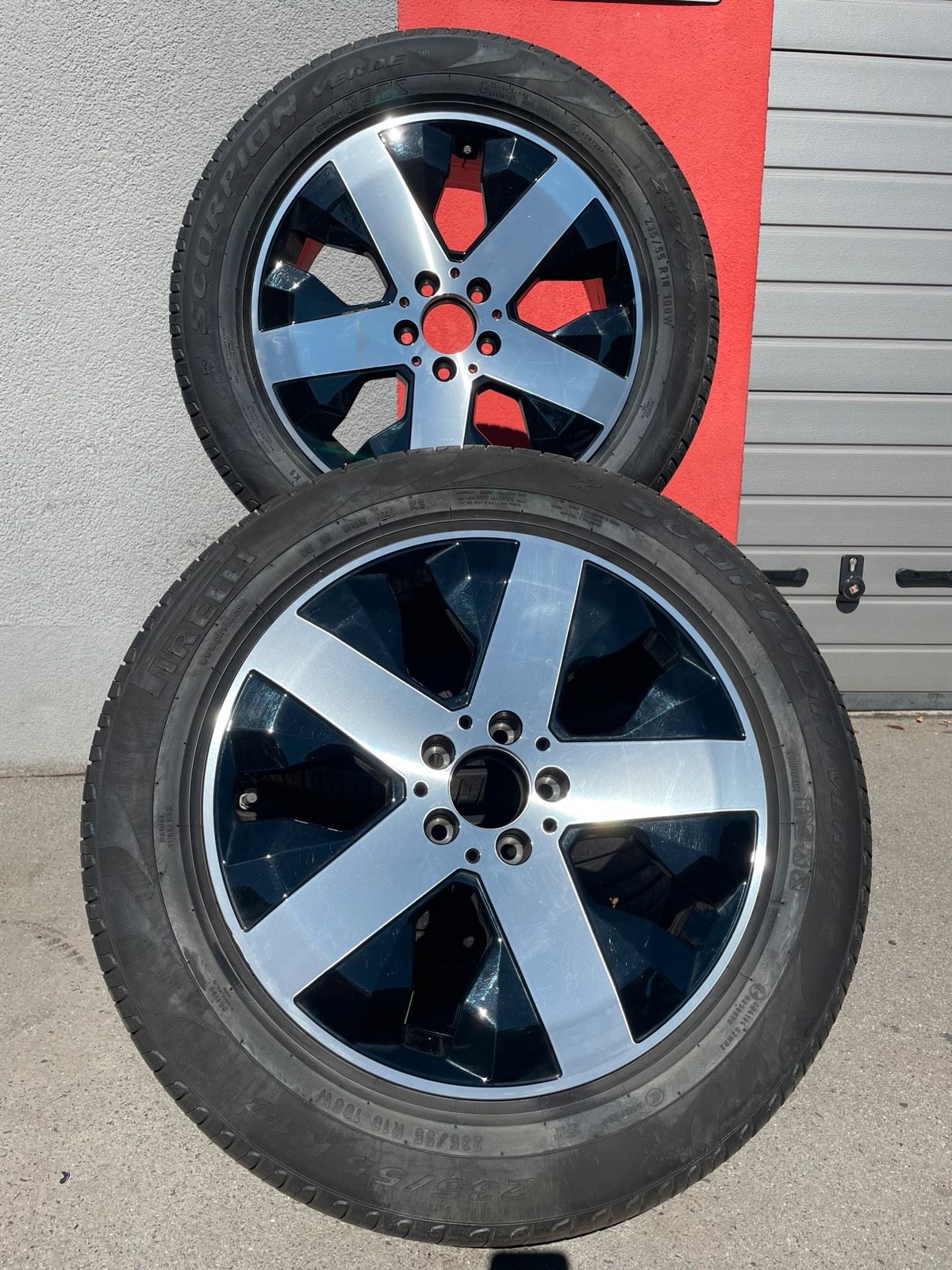 Original Mercedes GLA GLB H247 X247 Sommerradsatz Kompletträder 18 Zoll A2474012800 – Originalfoto 2