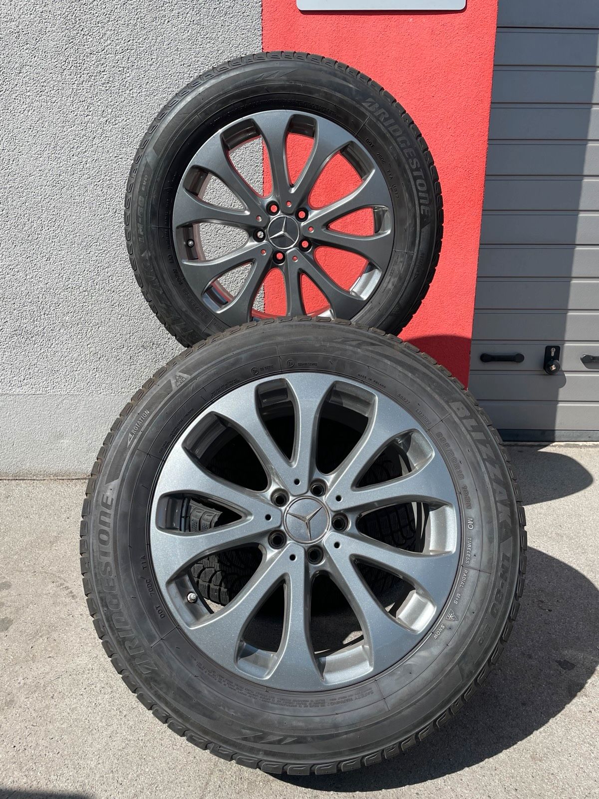 Original Mercedes GLC X253 C253 Winterradsatz Kompletträder 18 Zoll A2534011500 – Originalfoto 2