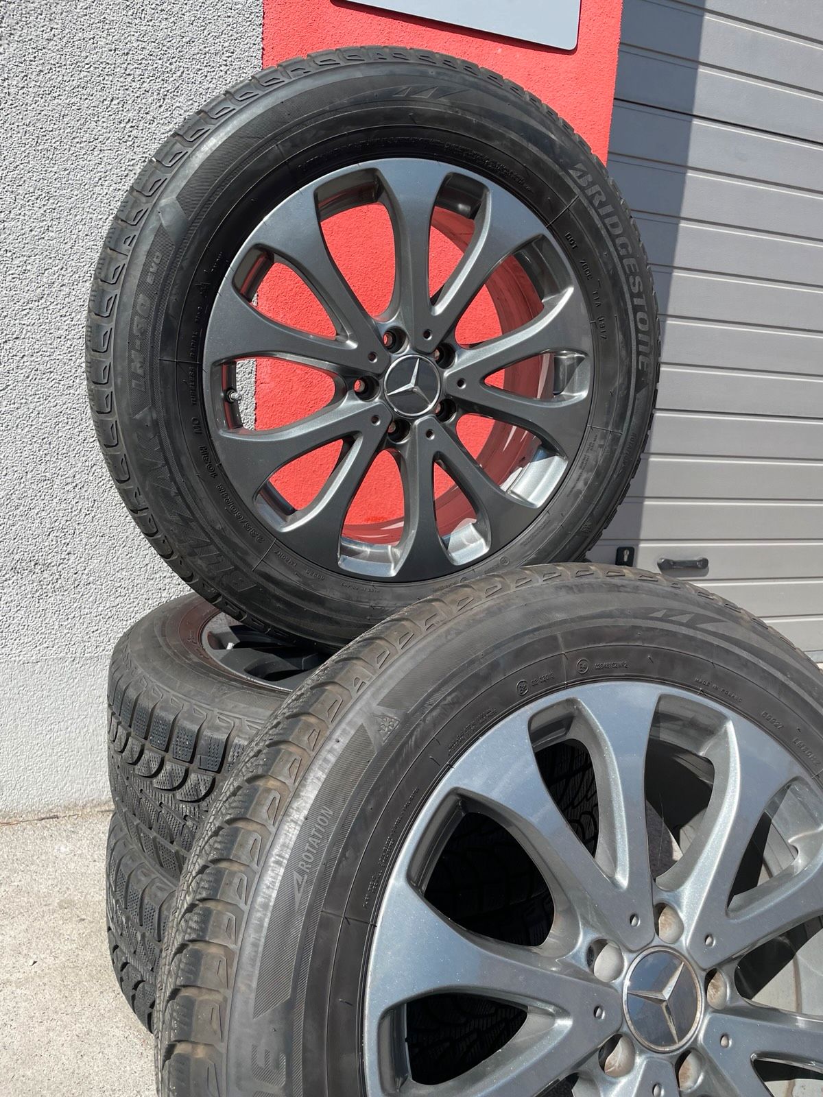 Original Mercedes GLC X253 C253 Winterradsatz Kompletträder 18 Zoll A2534011500 – Originalfoto 3