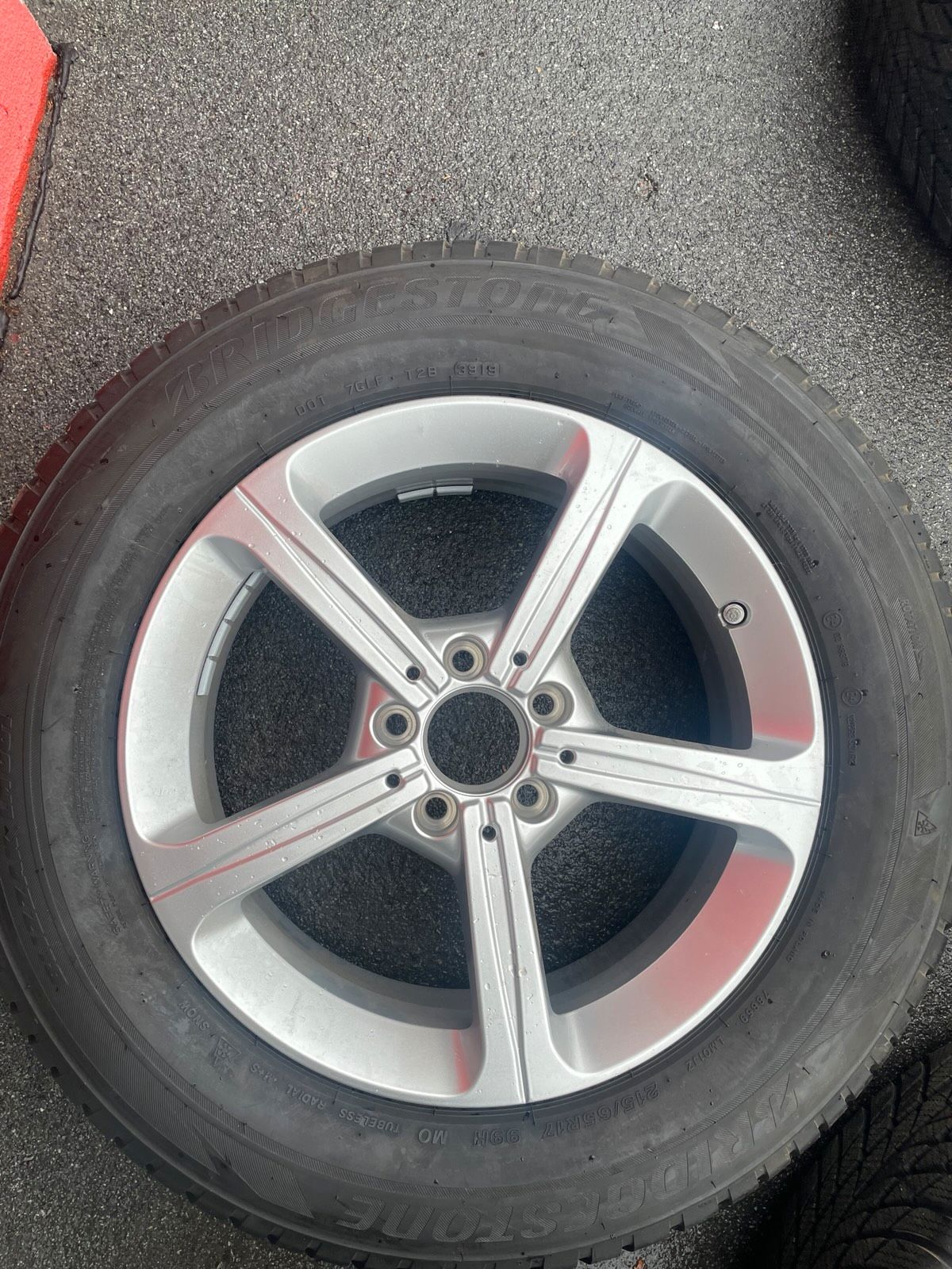 Original Mercedes GLA GLB H247 X247 Winterradsatz Kompletträder 17 Zoll A1774011200 – Originalfoto 5