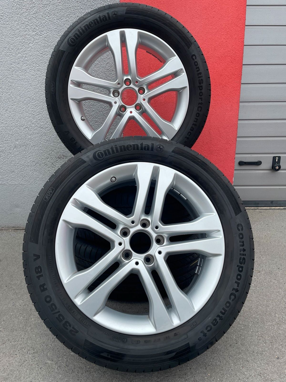 Original Mercedes GLA X156 Sommerradsatz Kompletträder 18 Zoll A1564011300 – Originalfoto 2