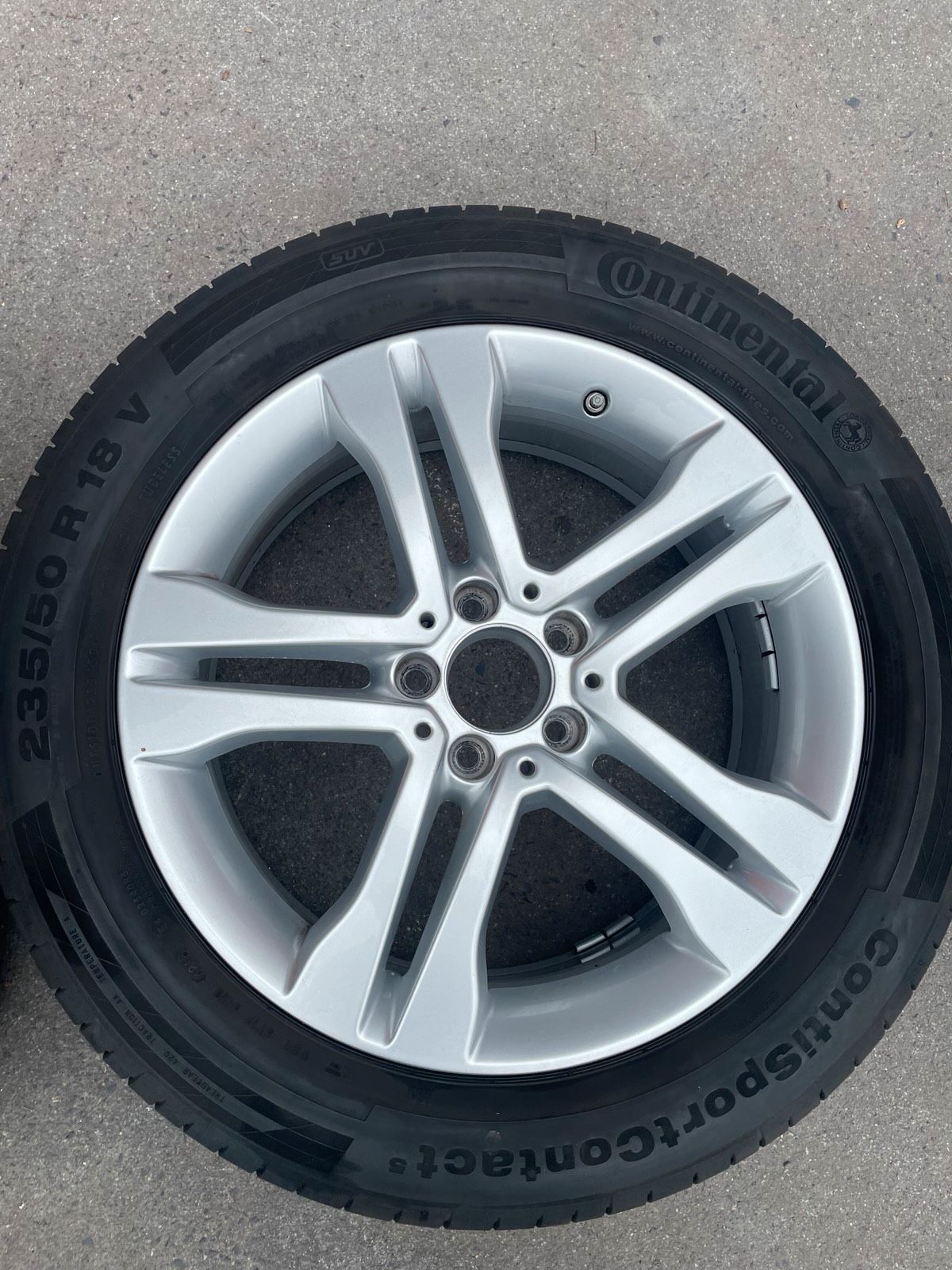 Original Mercedes GLA X156 Sommerradsatz Kompletträder 18 Zoll A1564011300 – Originalfoto 6